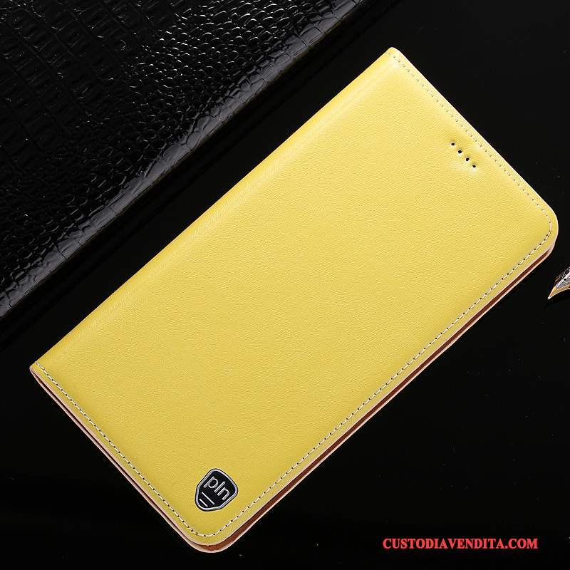 Custodia Moto Z2 Play Pelle Giallotelefono, Cover Moto Z2 Play Protezione